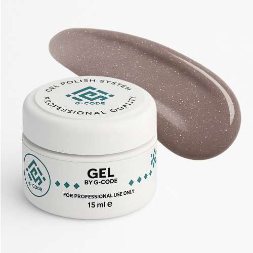 Hard Gel Coffee Shimmer #8